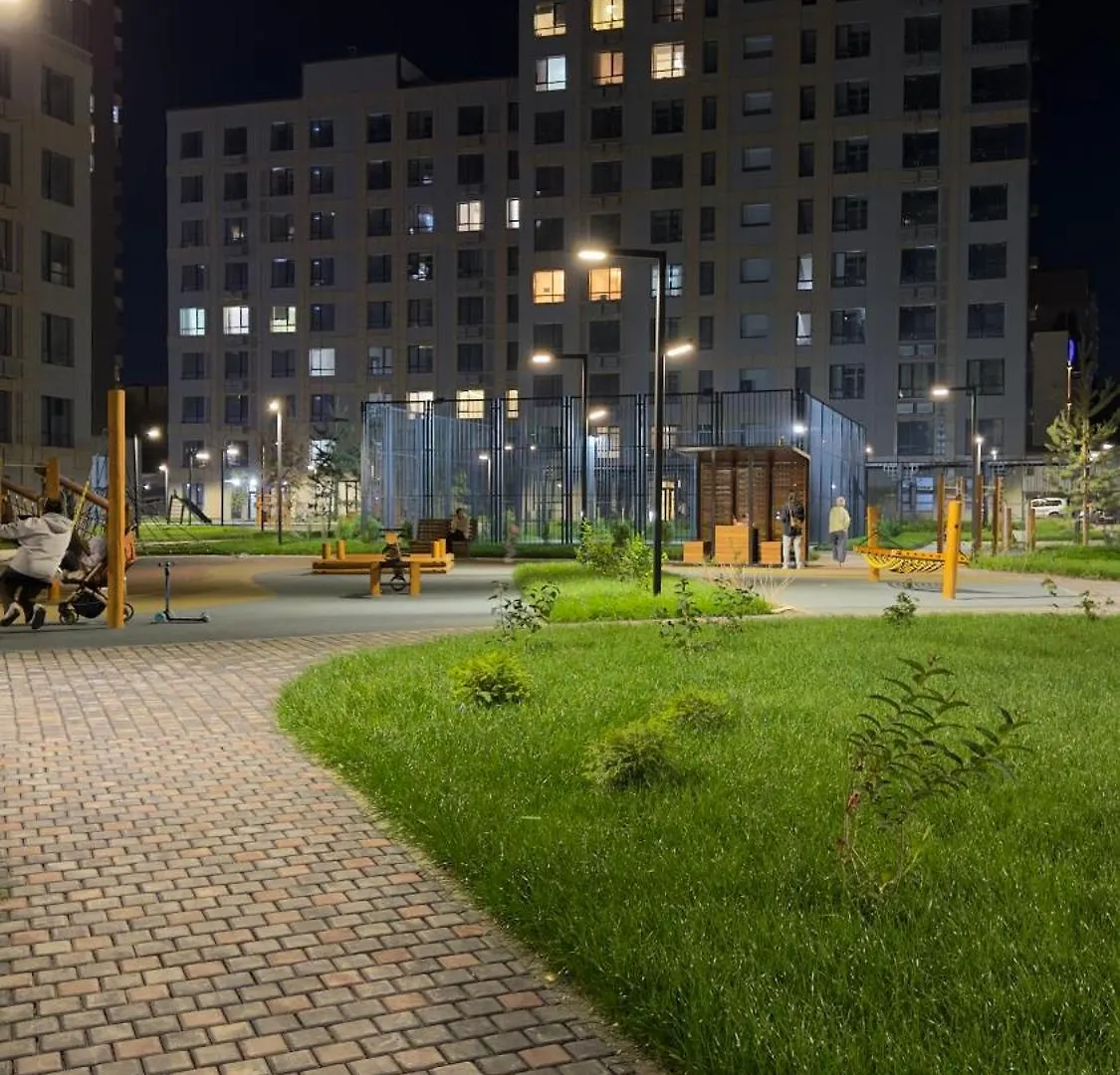 Апартамент Возле Трц Grand Park , Armada , Уютный Люкс Для Путешественников Almaty Kazakhstan